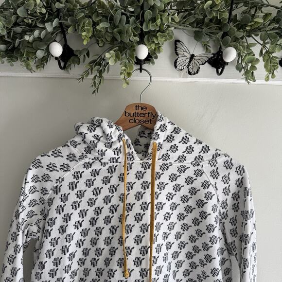 Frank & Eileen Tee Lab Hi Print Hoodie Limited Edition Women’s Medium LS - Picture 2 of 4